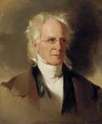 Thomas Sully Portrait of Rembrandt Peale oil on canvas